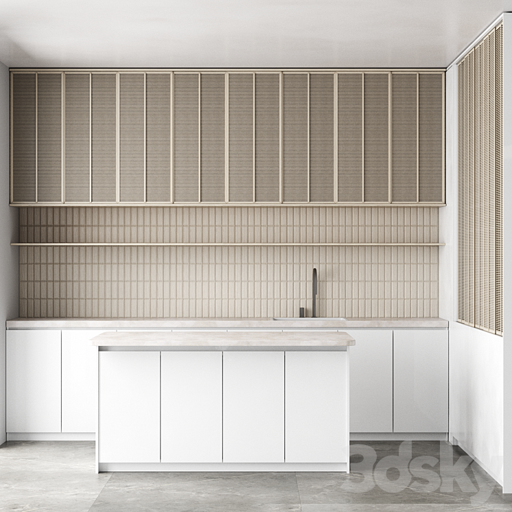 Kitchen 03 3DS Max Model - thumbnail 1