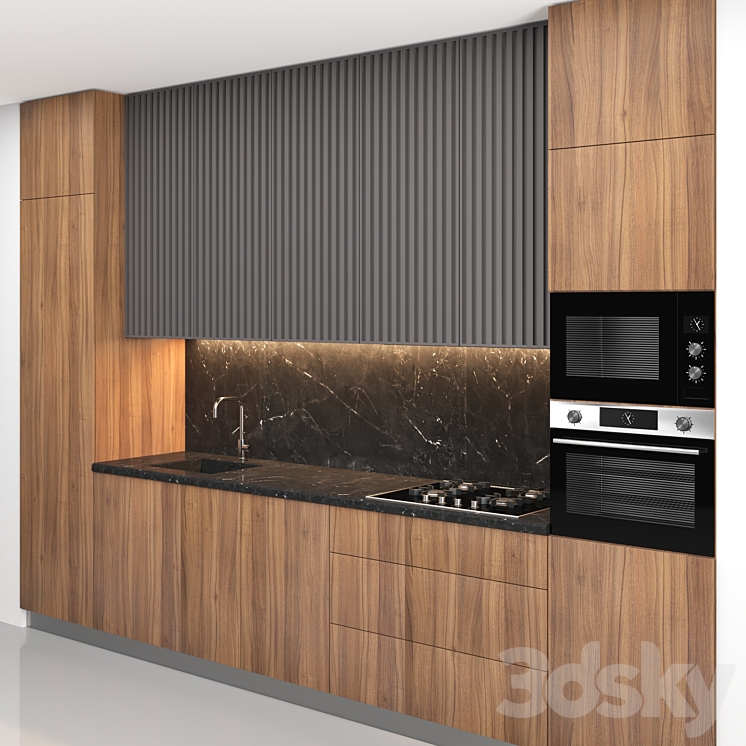 Kitchen 03 3DS Max - thumbnail 2