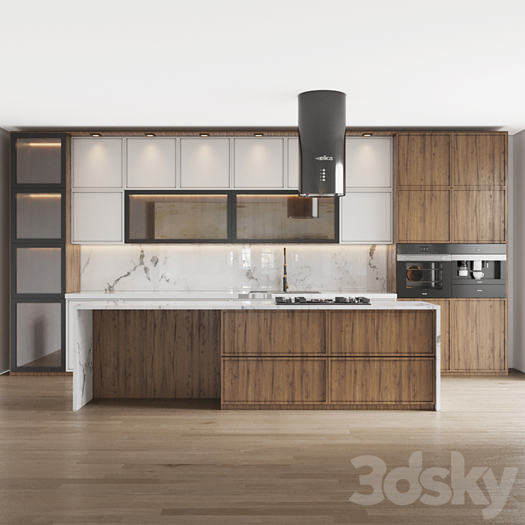 Kitchen 036 3DS Max - thumbnail 2