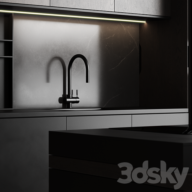 Kitchen 04 3DSMax File - thumbnail 4