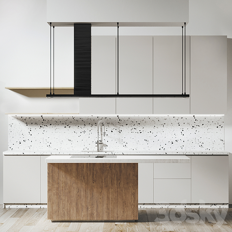 Kitchen 046 360x280H 3DS Max - thumbnail 1