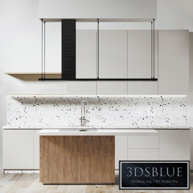 Kitchen 046 360x280H 3DS Max - thumbnail 3