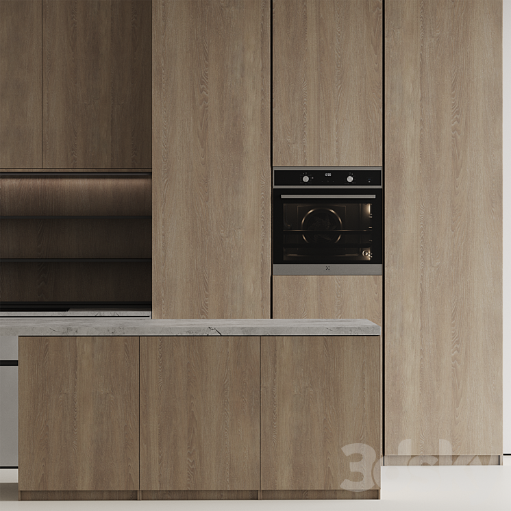 Kitchen 05 3DS Max Model - thumbnail 2