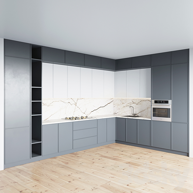 kitchen 065 3DSMax File - thumbnail 1