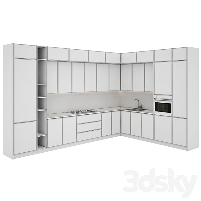 kitchen 065 3DSMax File - thumbnail 5