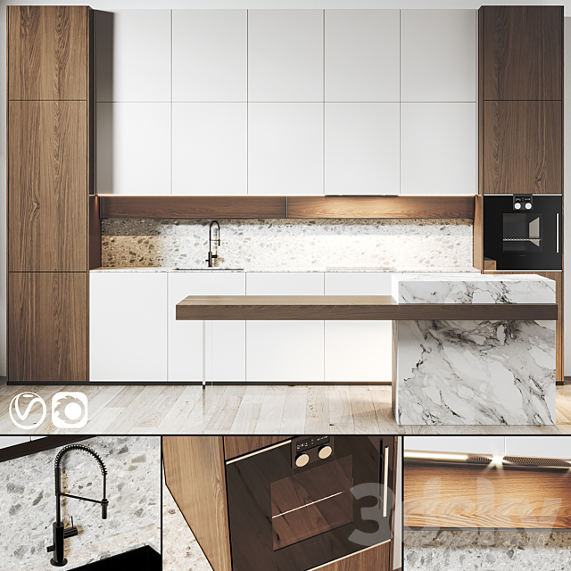 Kitchen 065 430x300H 3DSMax File - thumbnail 1