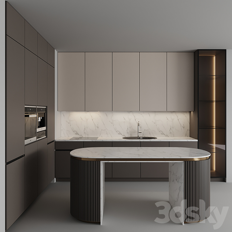 kitchen 07 3DS Max - thumbnail 1