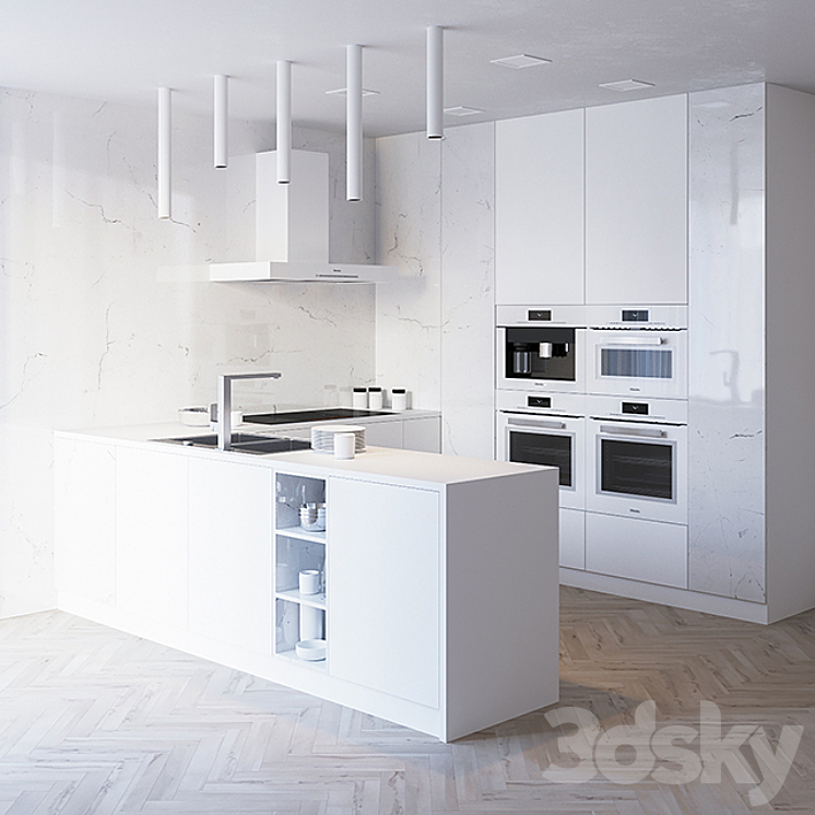 KITCHEN 07 3DS Max - thumbnail 1