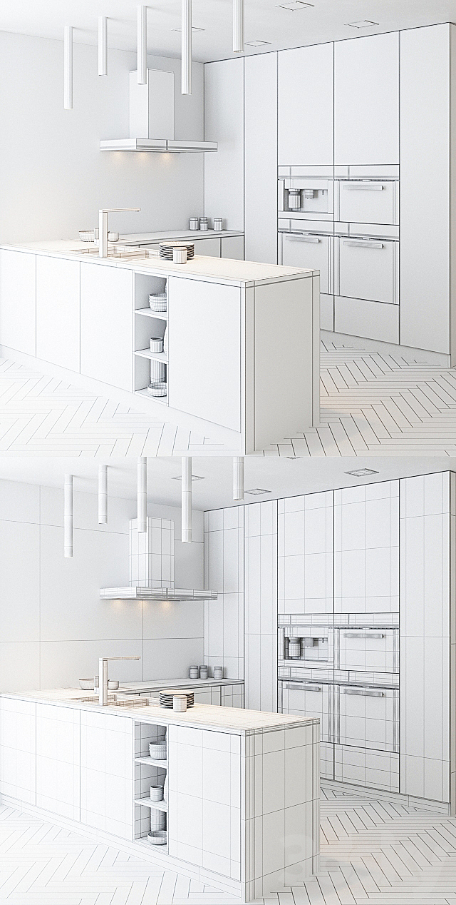 KITCHEN 07 3DSMax File - thumbnail 2