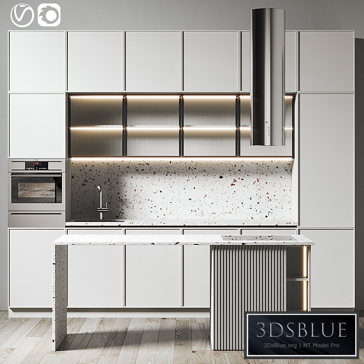 Kitchen 072 360x270H 3DS Max - thumbnail 3