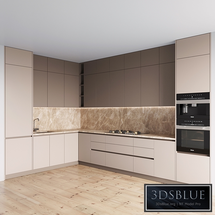 kitchen 078 3DS Max - thumbnail 3