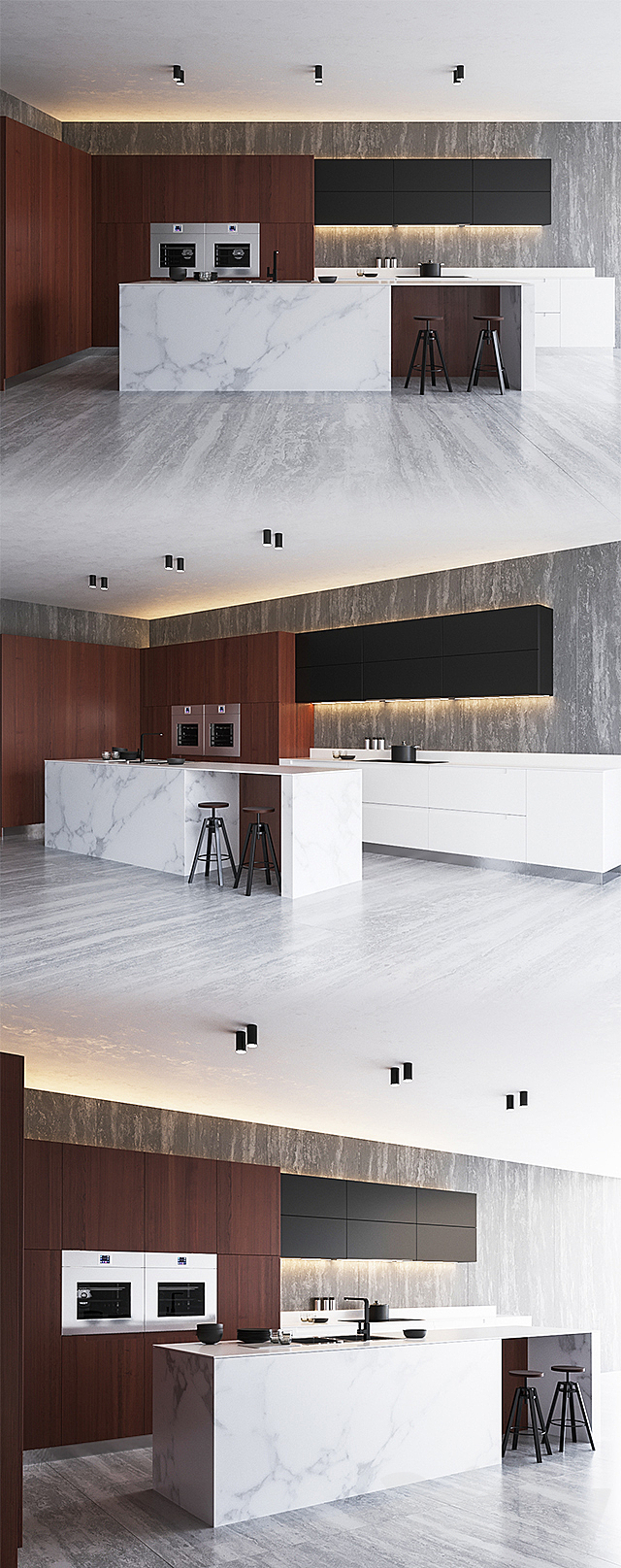 KITCHEN 08 3DS Max Model - thumbnail 2