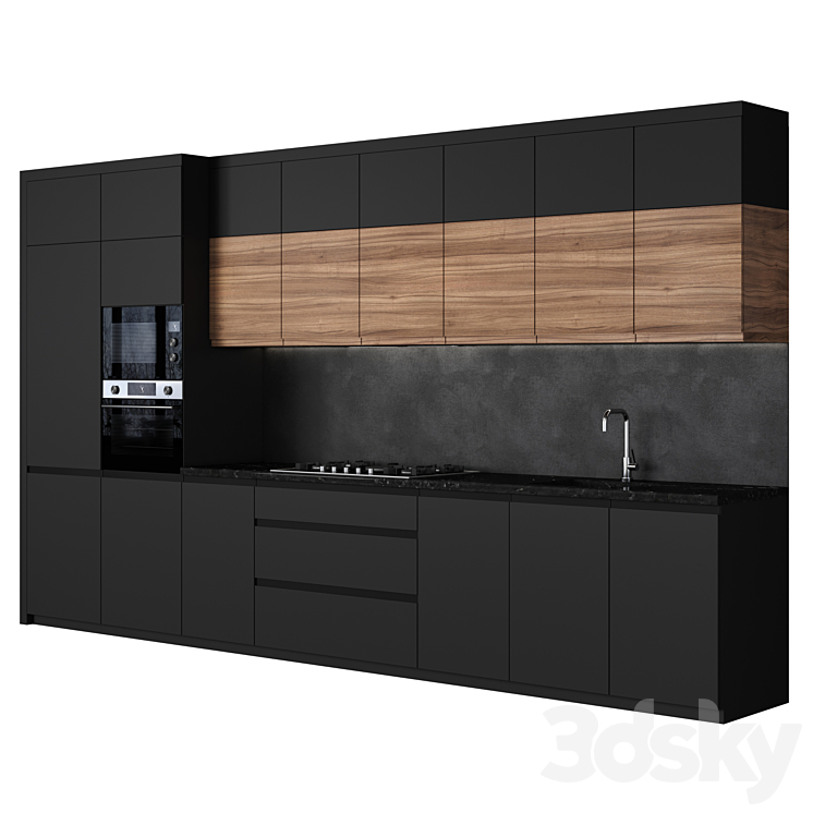 Kitchen 087 3DS Max - thumbnail 2