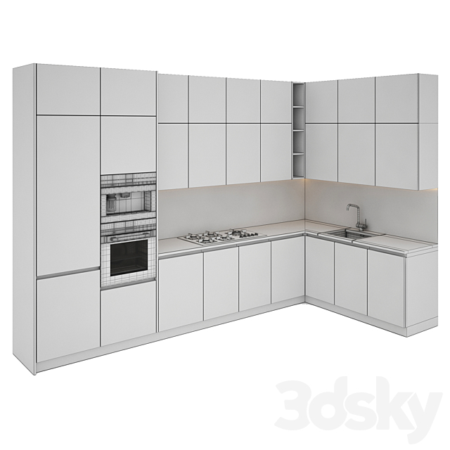 kitchen 097 3DSMax File - thumbnail 5