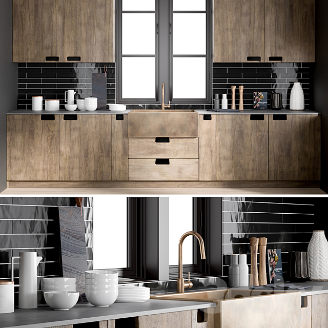 Kitchen 1 3DSMax File - thumbnail 1