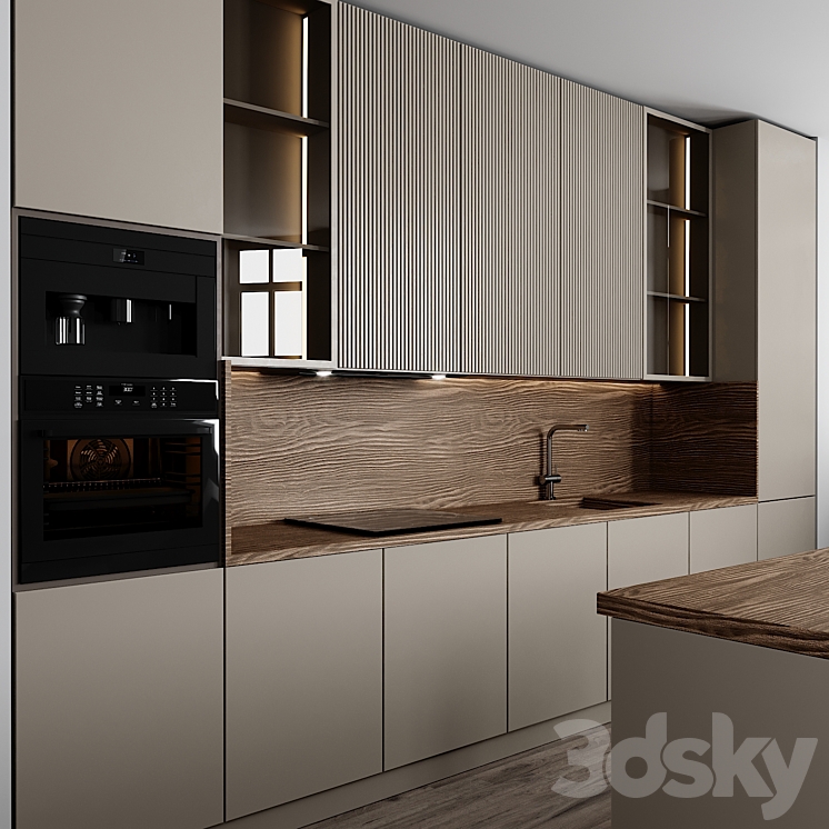 kitchen 101 3DS Max - thumbnail 2