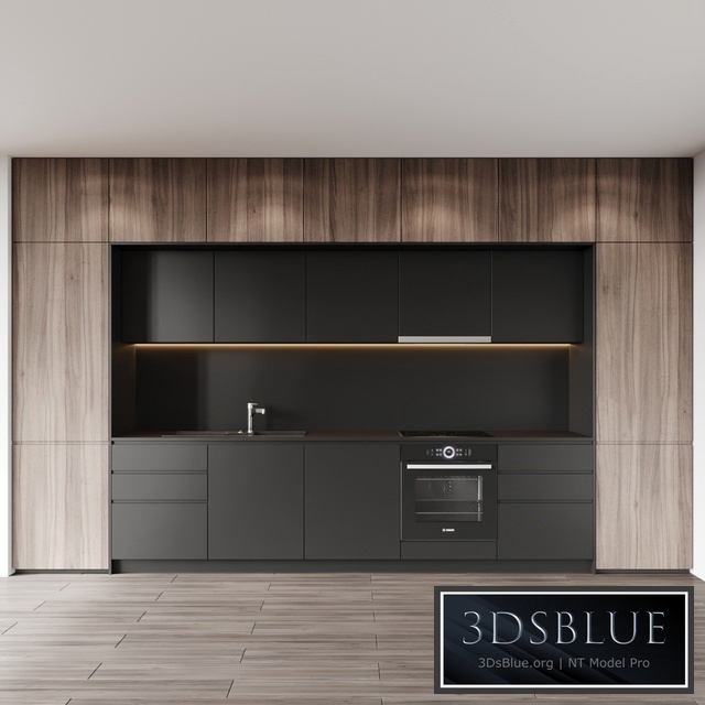 Kitchen 11 3DS Max - thumbnail 3