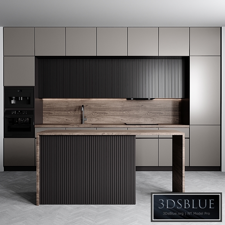 kitchen 115 3DS Max - thumbnail 3