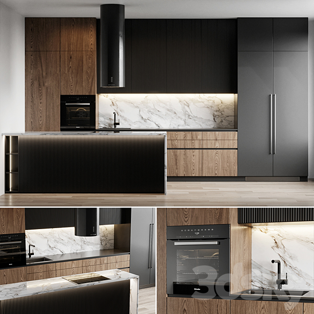 Kitchen 12 3DSMax File - thumbnail 1