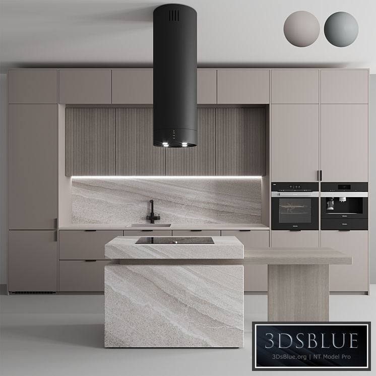 Kitchen ?123 3DS Max - thumbnail 3