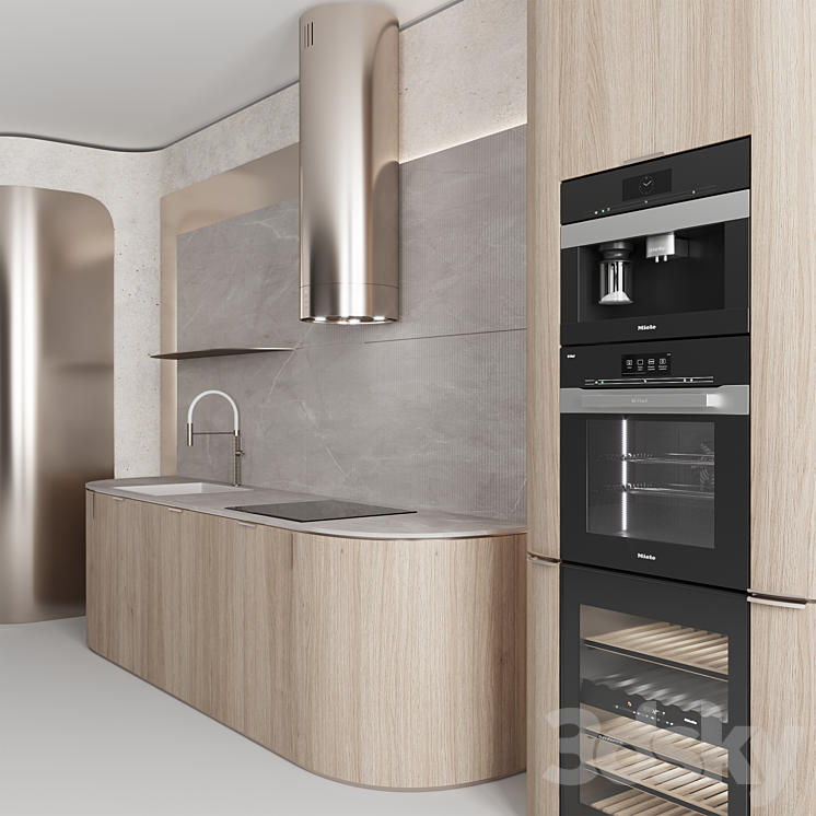 Kitchen ?128 3DS Max - thumbnail 2