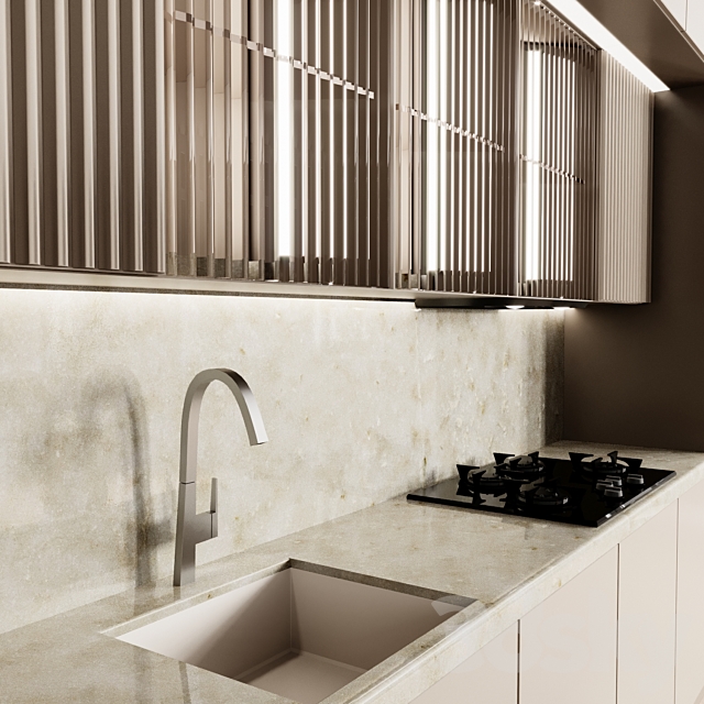 kitchen 145 3DS Max Model - thumbnail 5