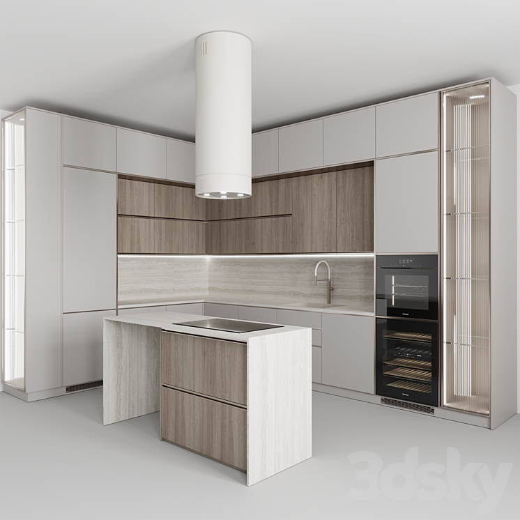 Kitchen ?146 3DS Max - thumbnail 2