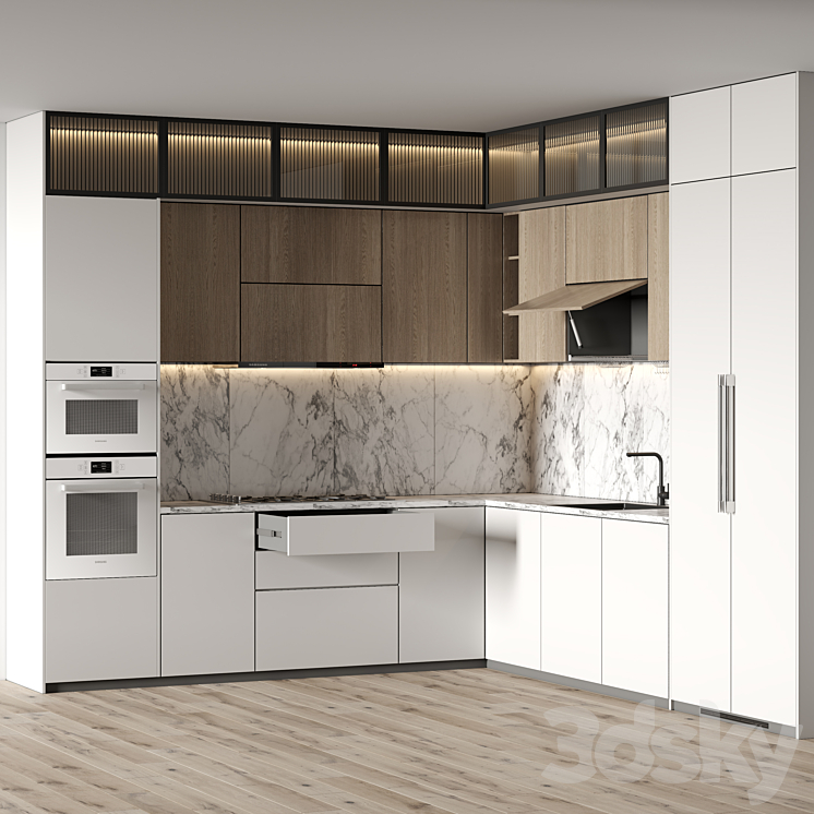 kitchen 19 3DS Max Model - thumbnail 1