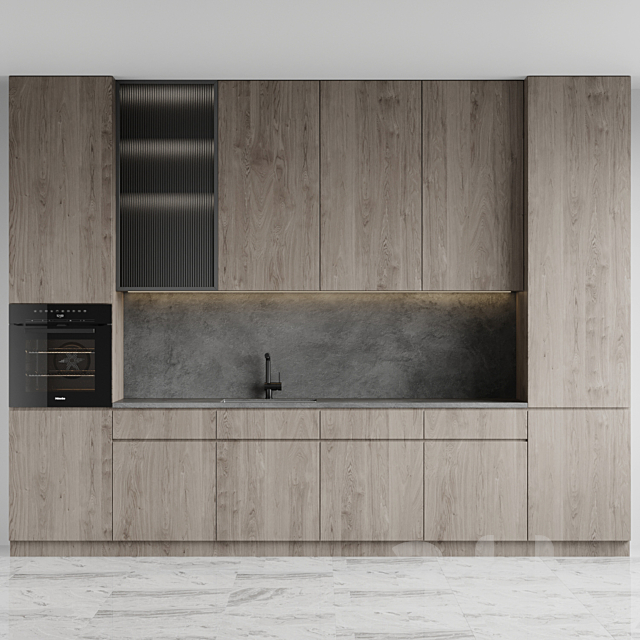 Kitchen 19 3DS Max Model - thumbnail 2