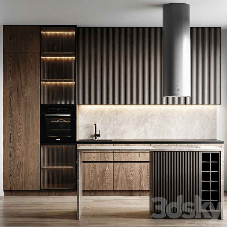 Kitchen 20 3DS Max - thumbnail 1