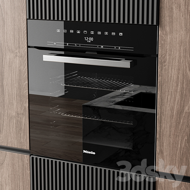 kitchen 24 3DS Max Model - thumbnail 2