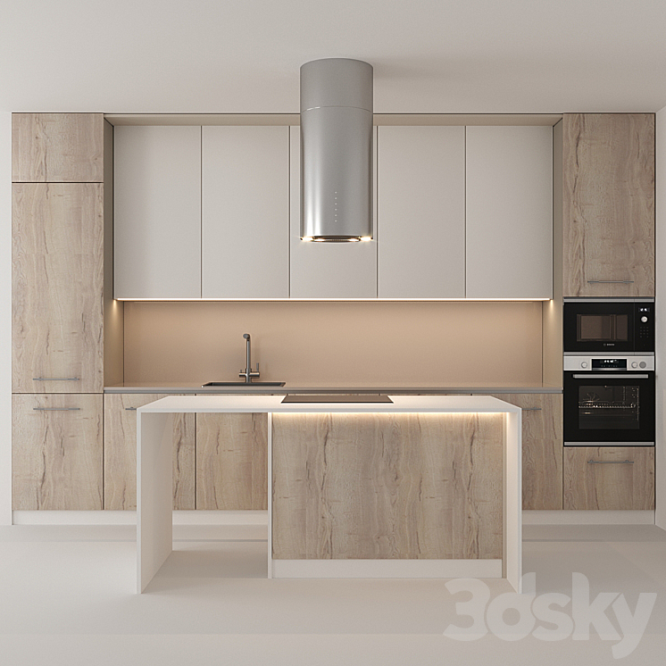 Kitchen 28 3DS Max - thumbnail 1