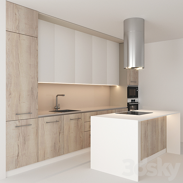 Kitchen 28 3DS Max - thumbnail 2