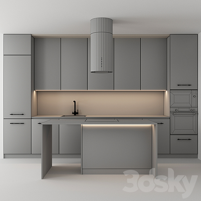 Kitchen 28 3DSMax File - thumbnail 5