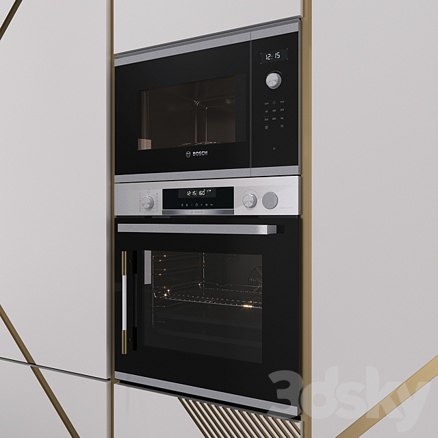 Kitchen 30 3DS Max Model - thumbnail 5