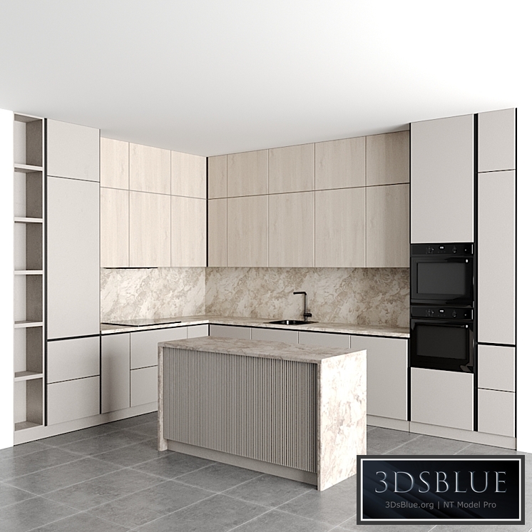 kitchen 3DS Max - thumbnail 3