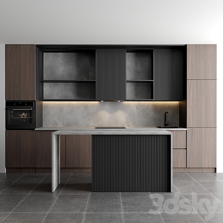 kitchen 3DS Max - thumbnail 1