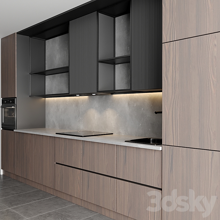 kitchen 3DS Max - thumbnail 2