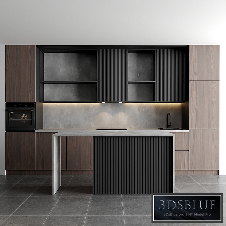 kitchen 3DS Max - thumbnail 3