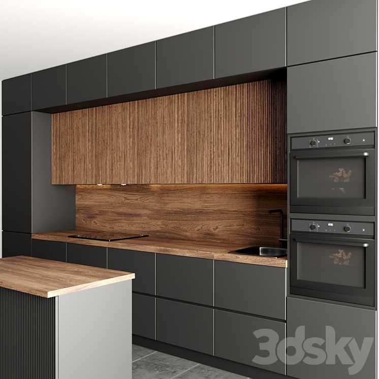 kitchen 3DS Max - thumbnail 2