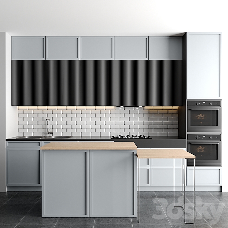 kitchen 3DS Max - thumbnail 1