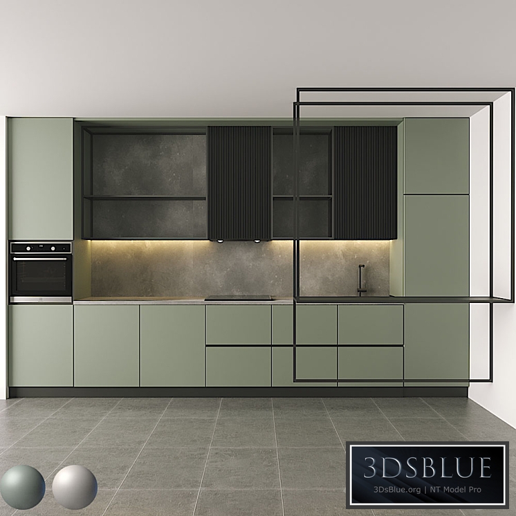 kitchen 3DS Max - thumbnail 3