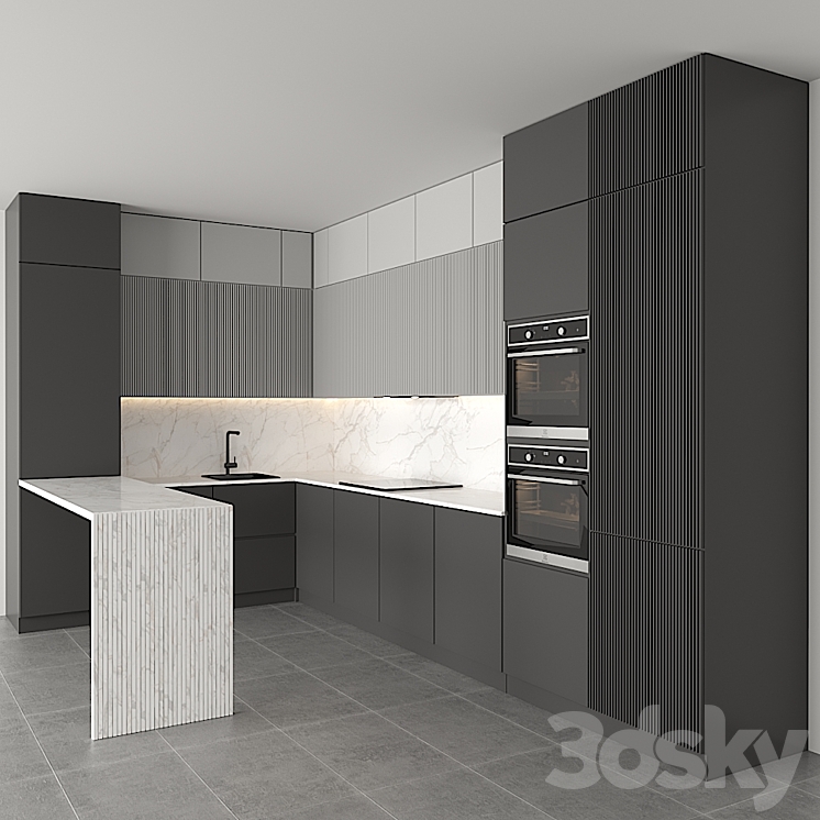 kitchen 3DS Max - thumbnail 1