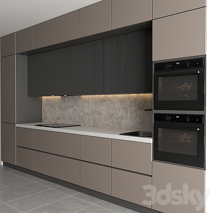 kitchen 3DS Max - thumbnail 2