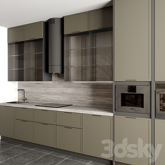 kitchen 3DS Max Model - thumbnail 2