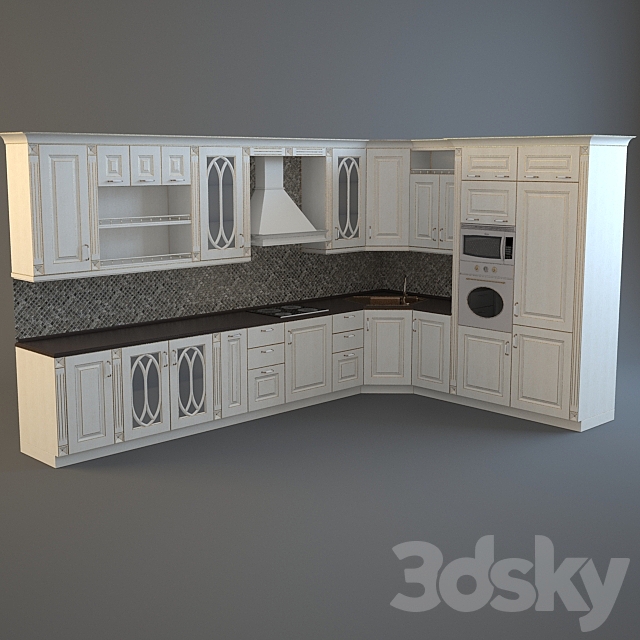 kitchen 3DSMax File - thumbnail 1