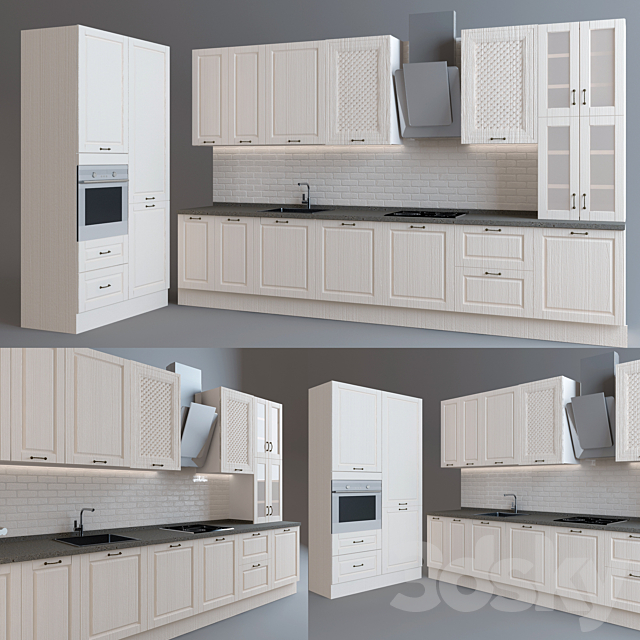 Kitchen 3DSMax File - thumbnail 1