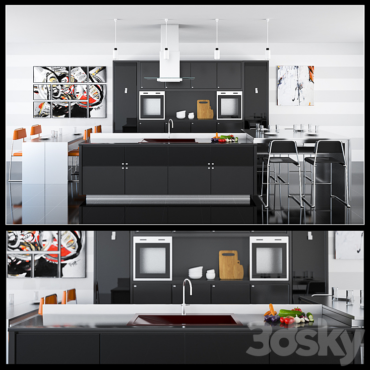 KITCHEN 4 3DS Max - thumbnail 1