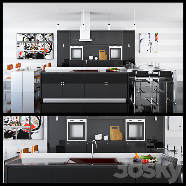 KITCHEN 4 3DSMax File - thumbnail 1