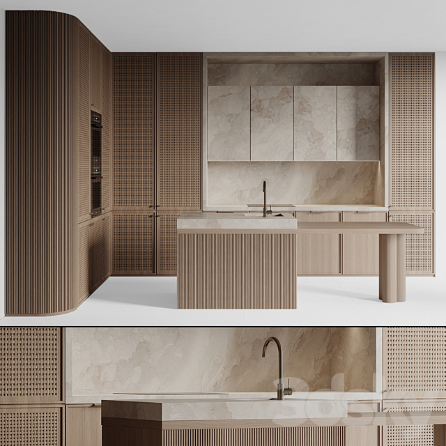 kitchen 40 3ds Max - thumbnail 1